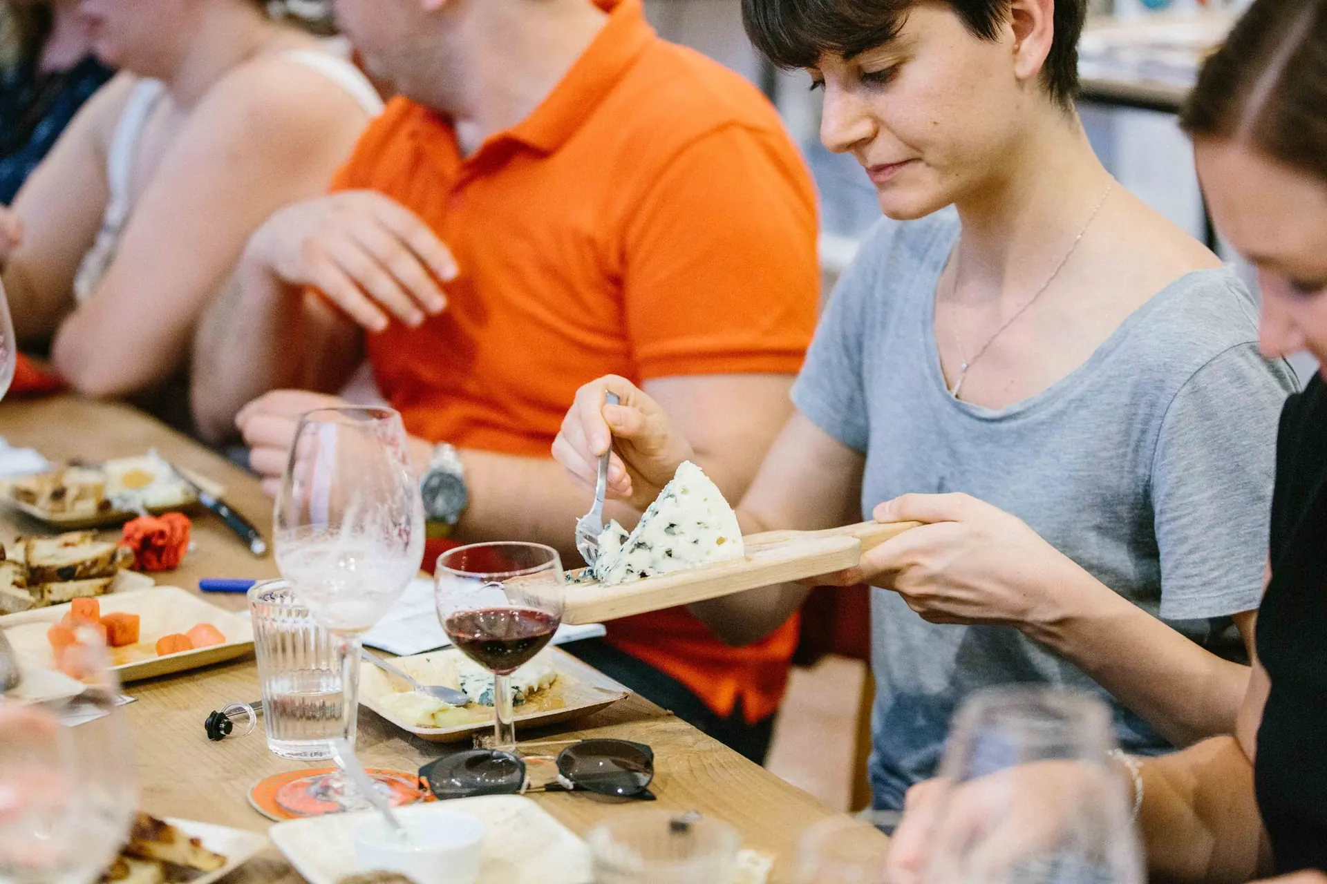 Dégustation de fromages animée lors d'un Team Building en entreprise