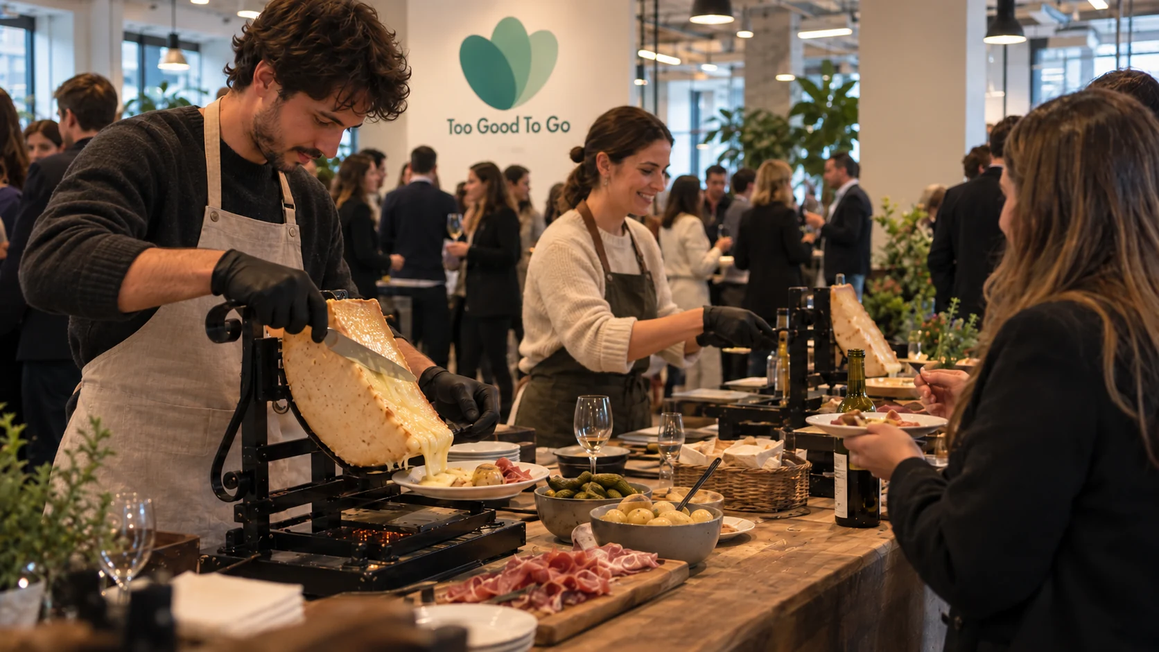 Raclette Party pour 30 personnes en soirée interne