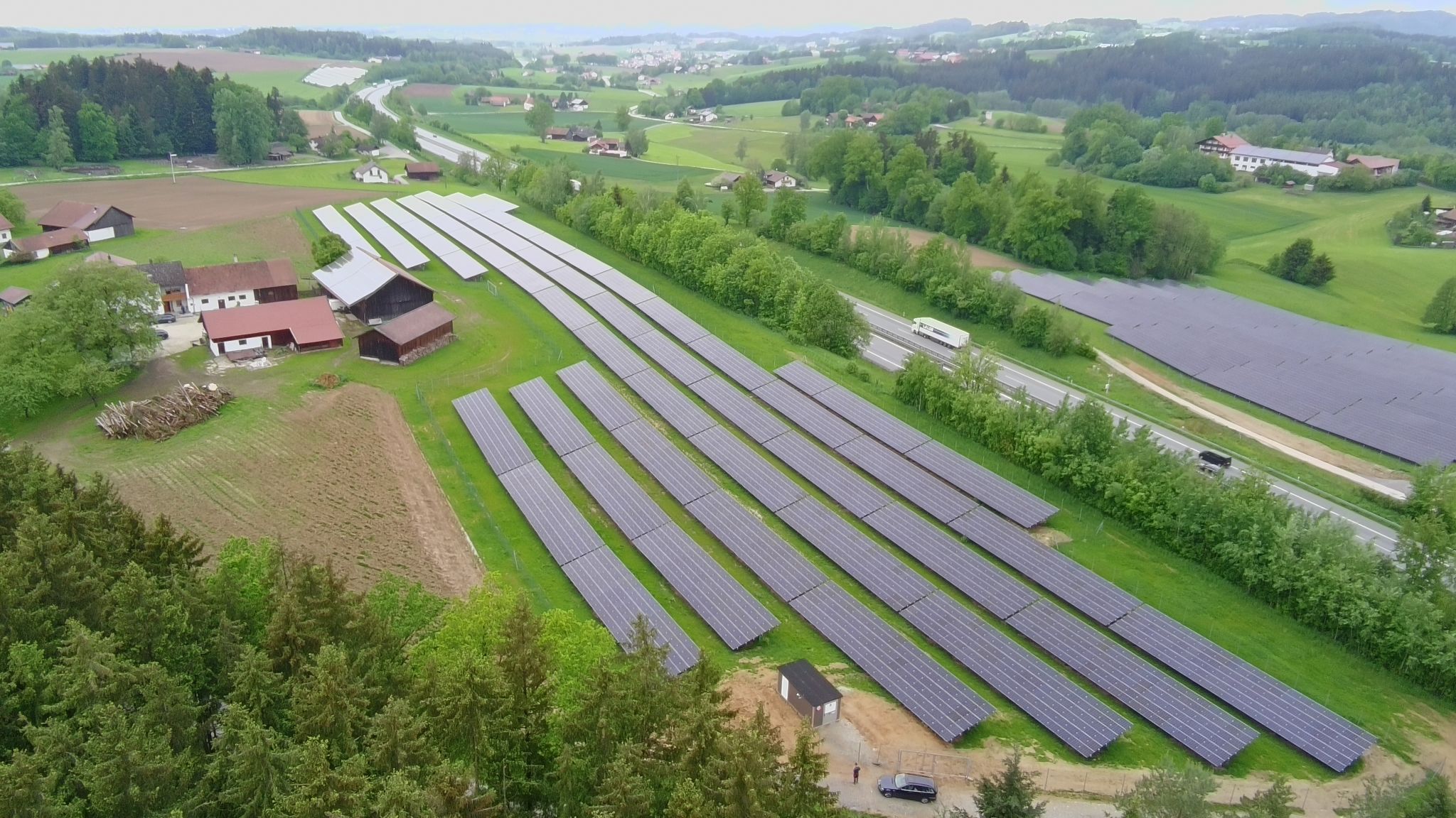 3 MW Photovoltaikanlage im Netzgebiet Bayernwerk