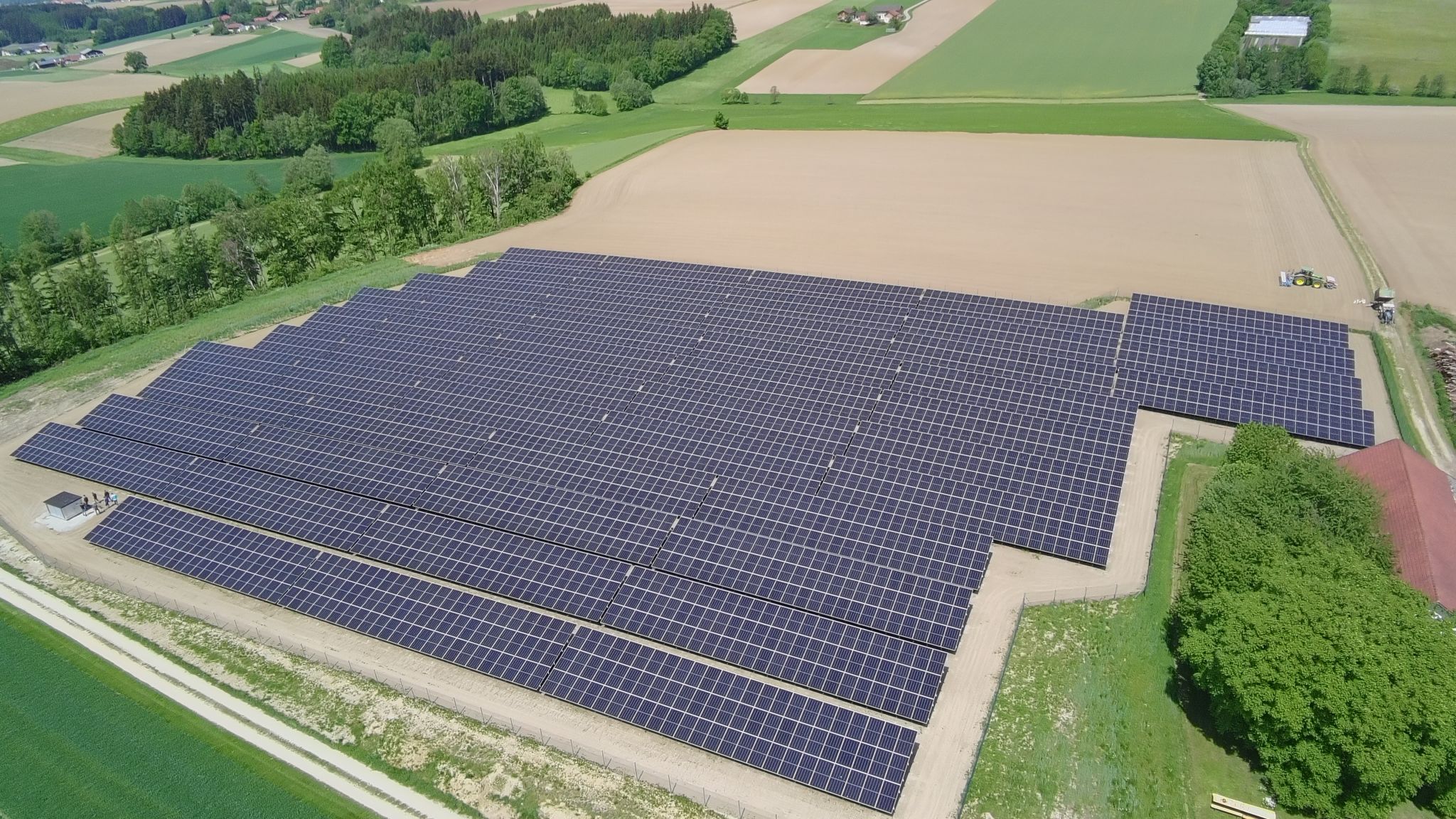 5 MW Photovoltaikanlage im Netzgebiet Bayernwerk
