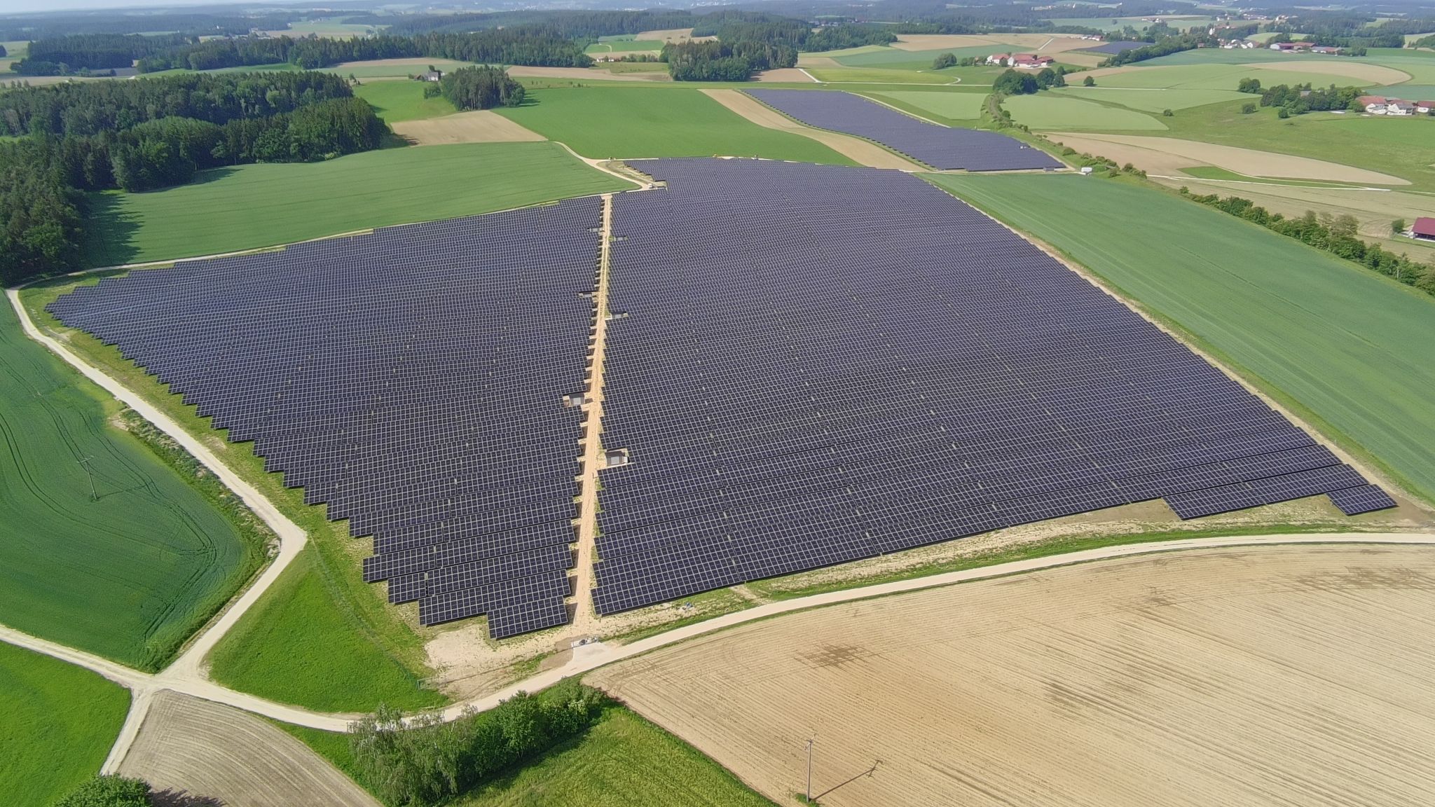 120 MW Photovoltaikprojekt mit 110-kV-Anschluss