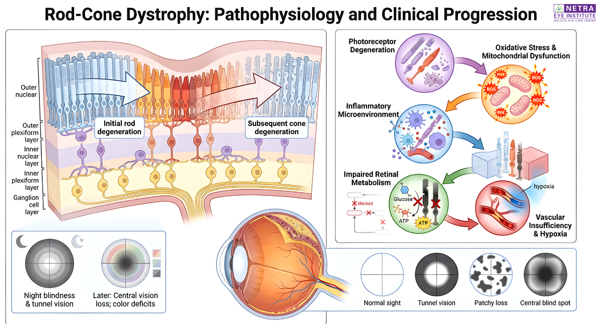 Rod-Cone Dystrophy and Macular Dystrophy