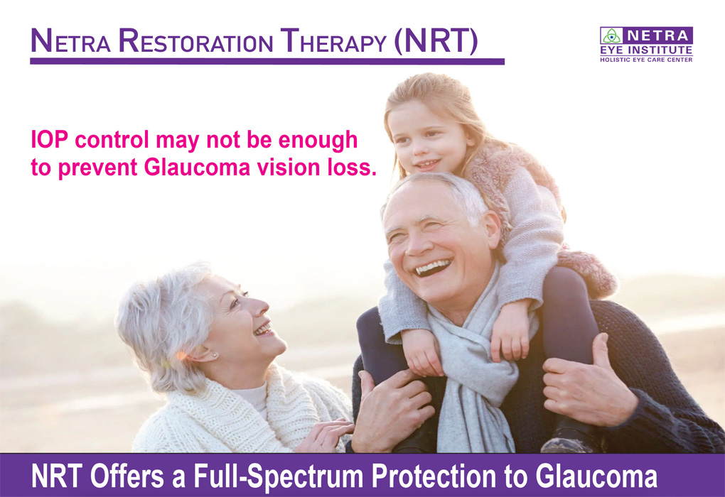 Netra Restoration Therapy Glaucoma brochure cover