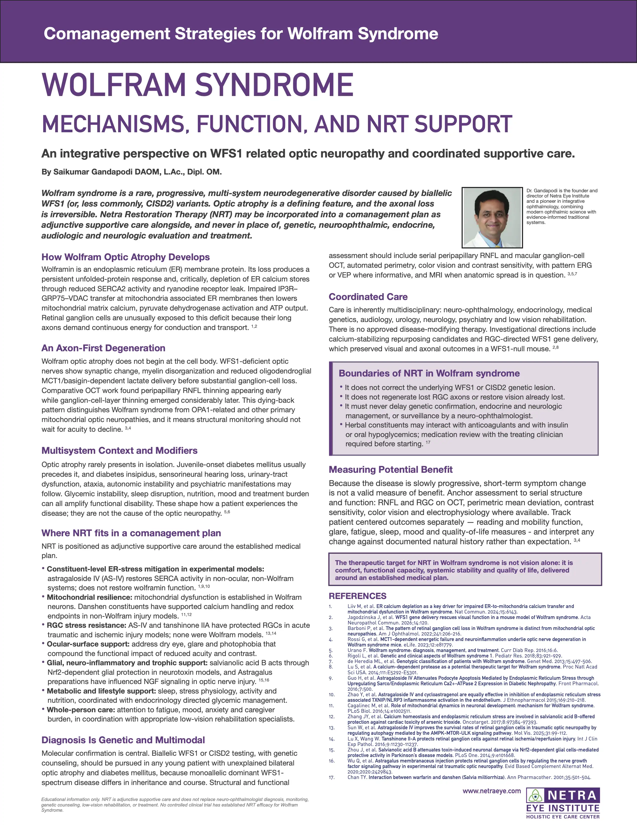 Comanagement Strategies for Wolfram Syndrome article cover
