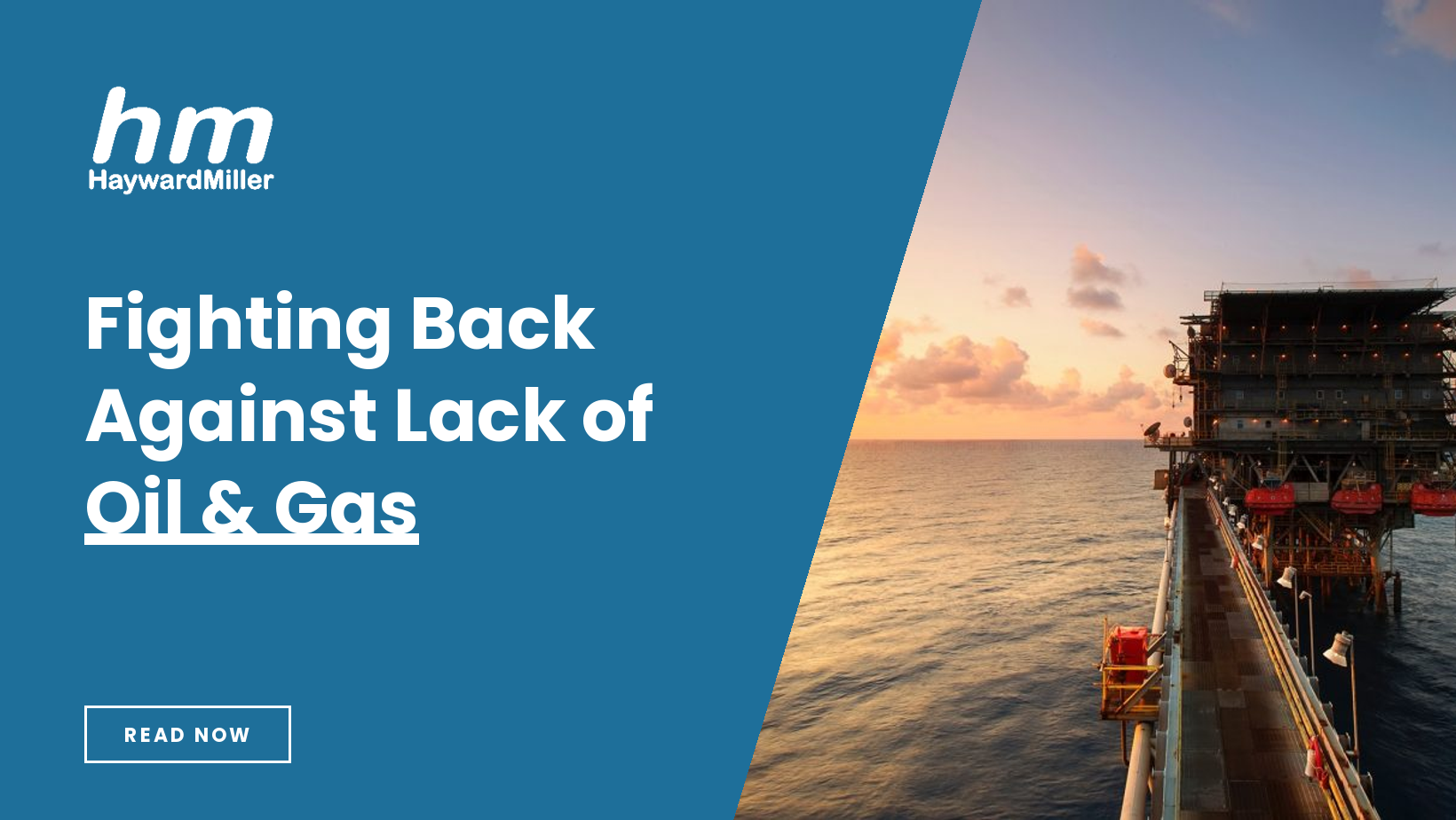 Fighting Back Against Lack of Oil & Gas