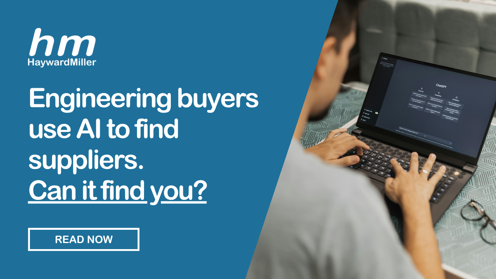 Engineering buyers use AI to find suppliers. Can it find you?