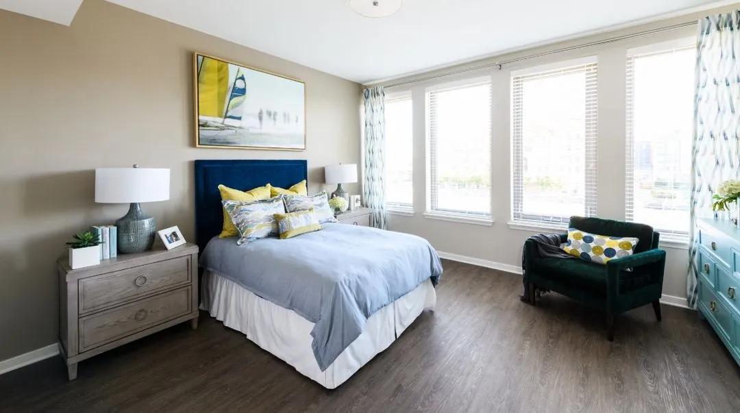 bedroom model at the landing alexandria