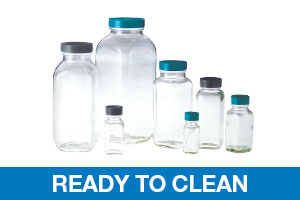 Ready to Clean Bottles