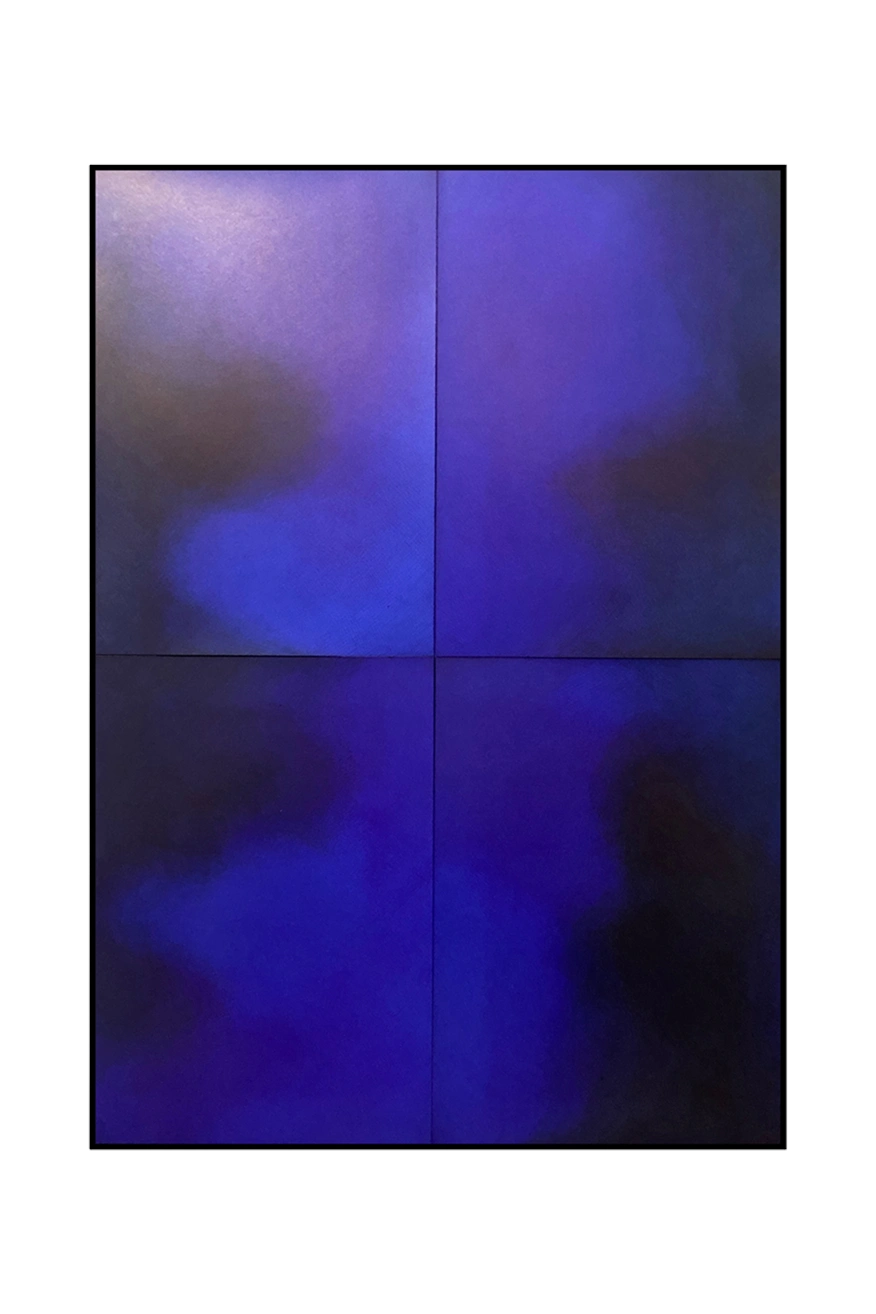 Opera astratta informale olio su tela palette arancio rosa galleria arte contemporanea Lugano