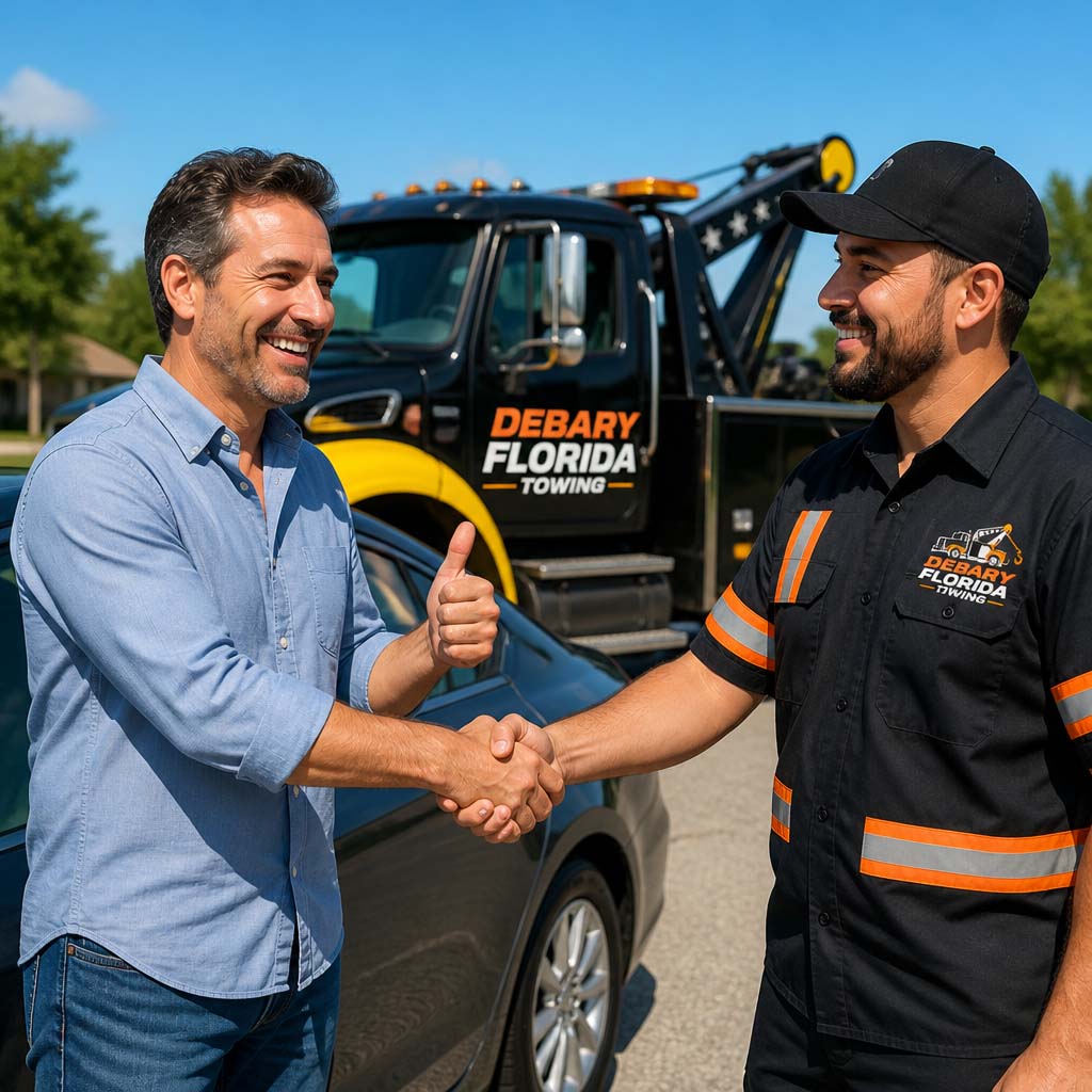 DeBary Towing driver