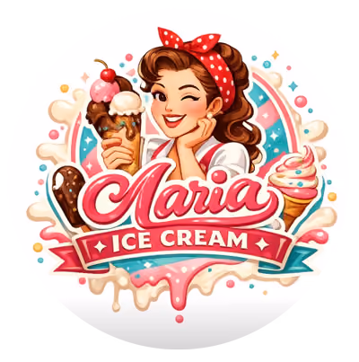 Maria Ice Cream logo