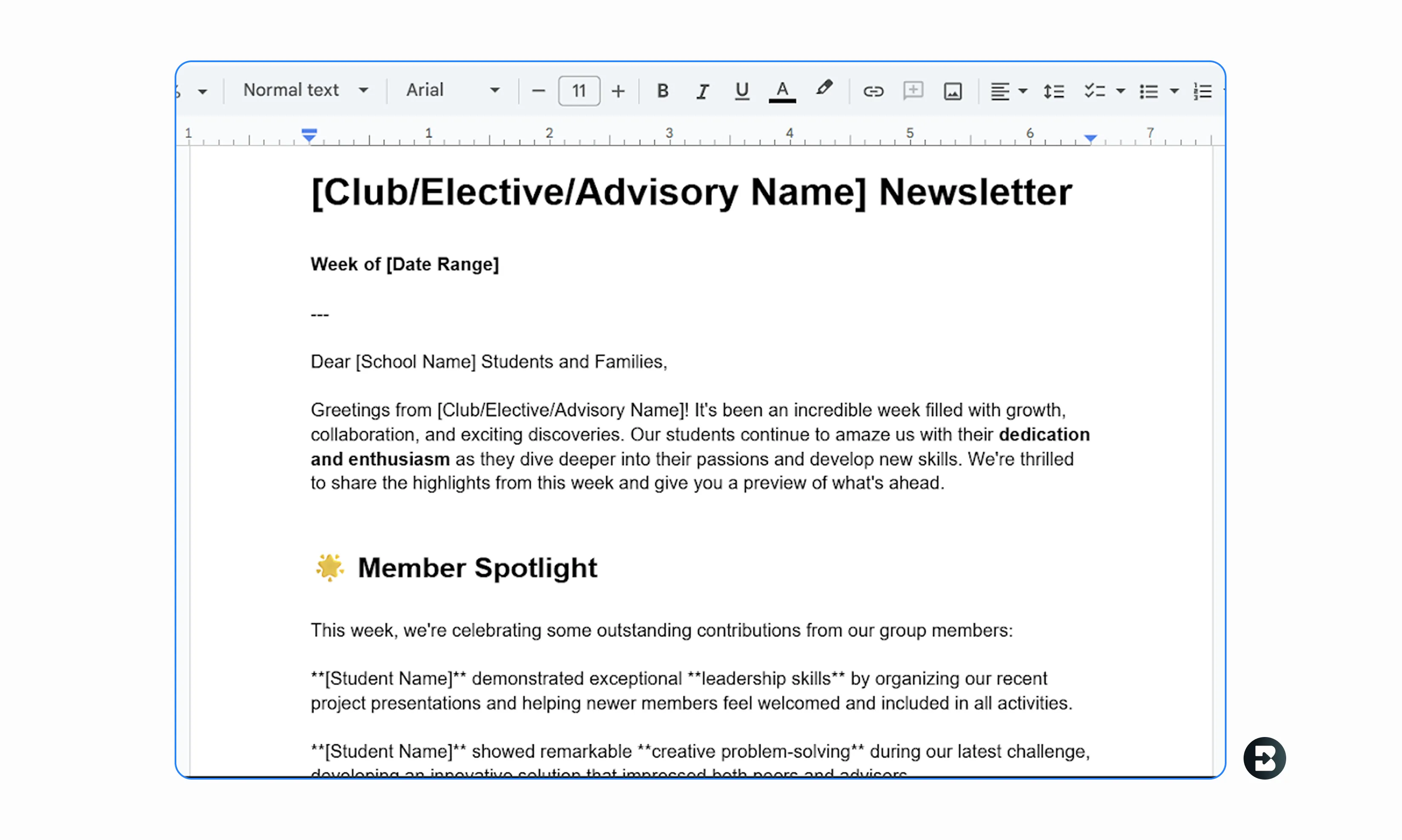 Elective Updates