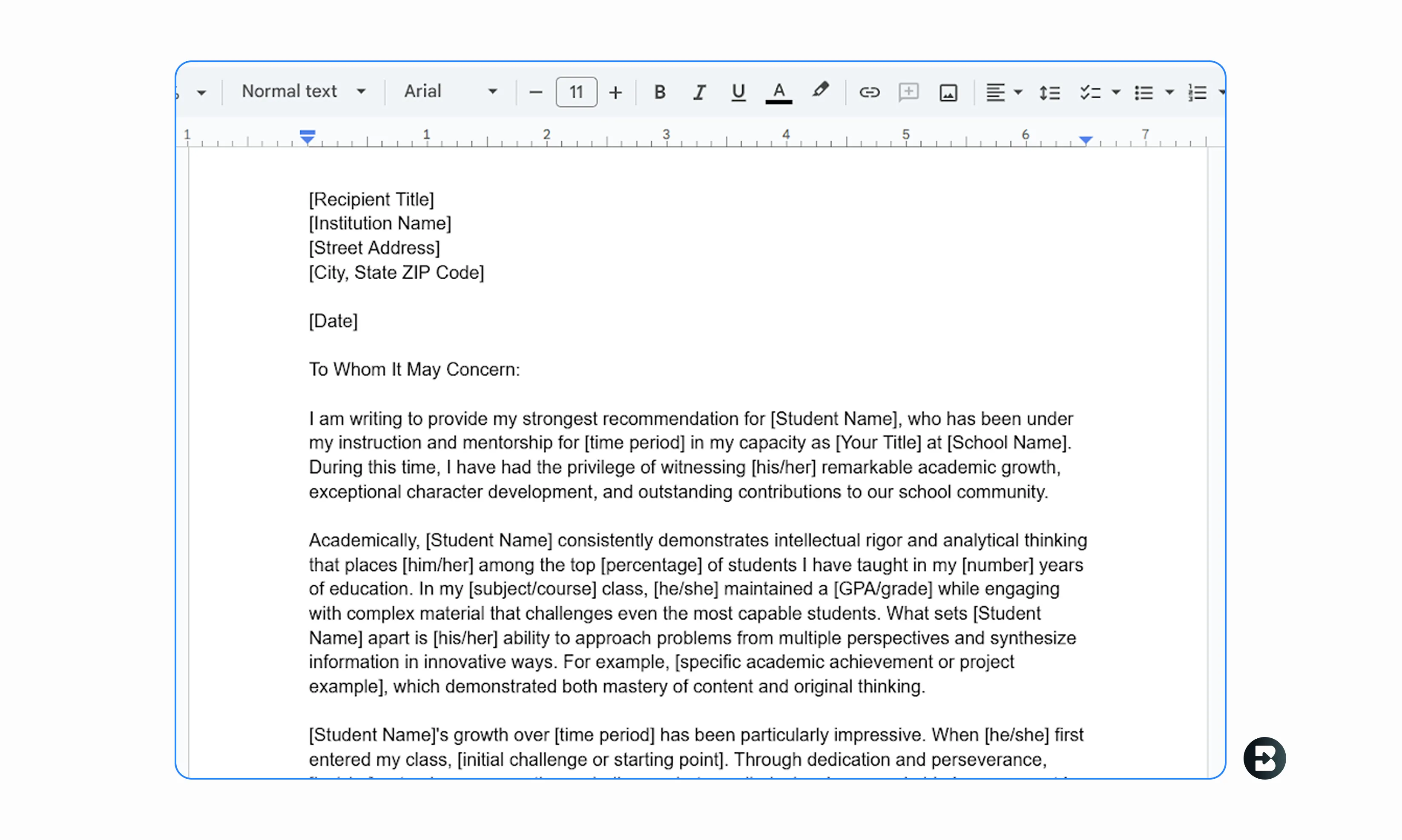 Admissions Recommendation