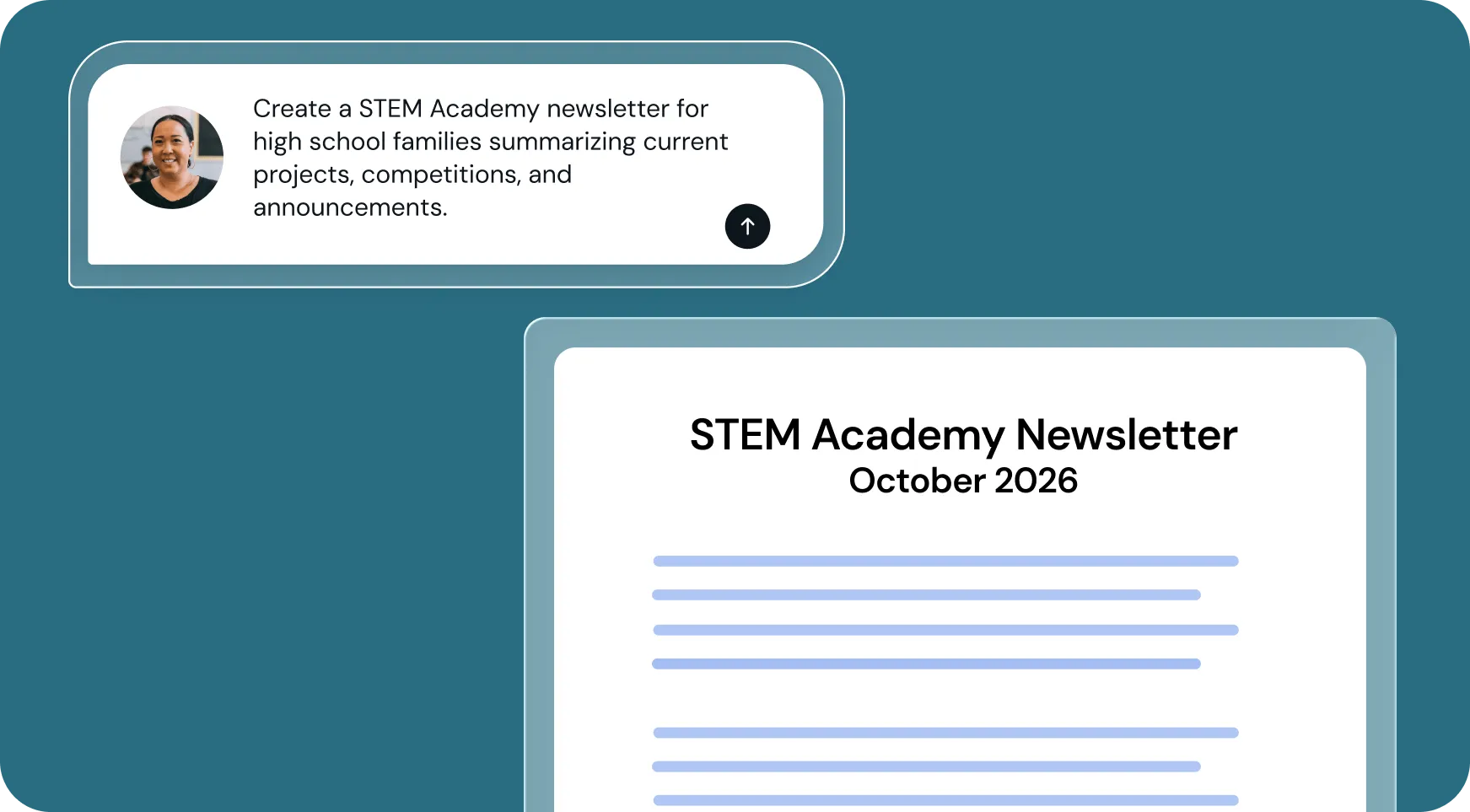 Turn notes into newsletters in seconds