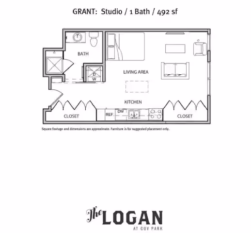 The grant floor plan