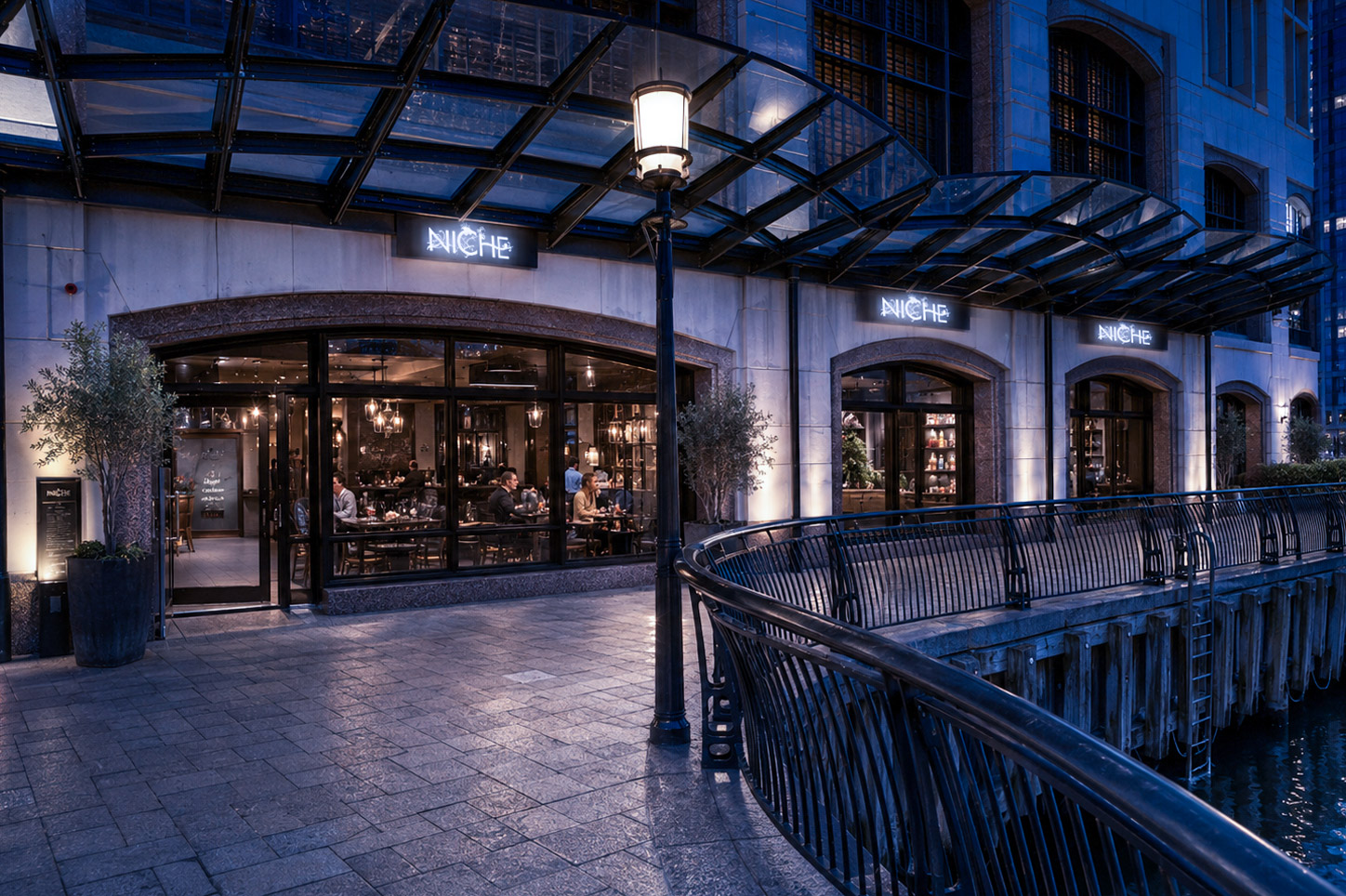 Niche Restaurant Canary Wharf next opening