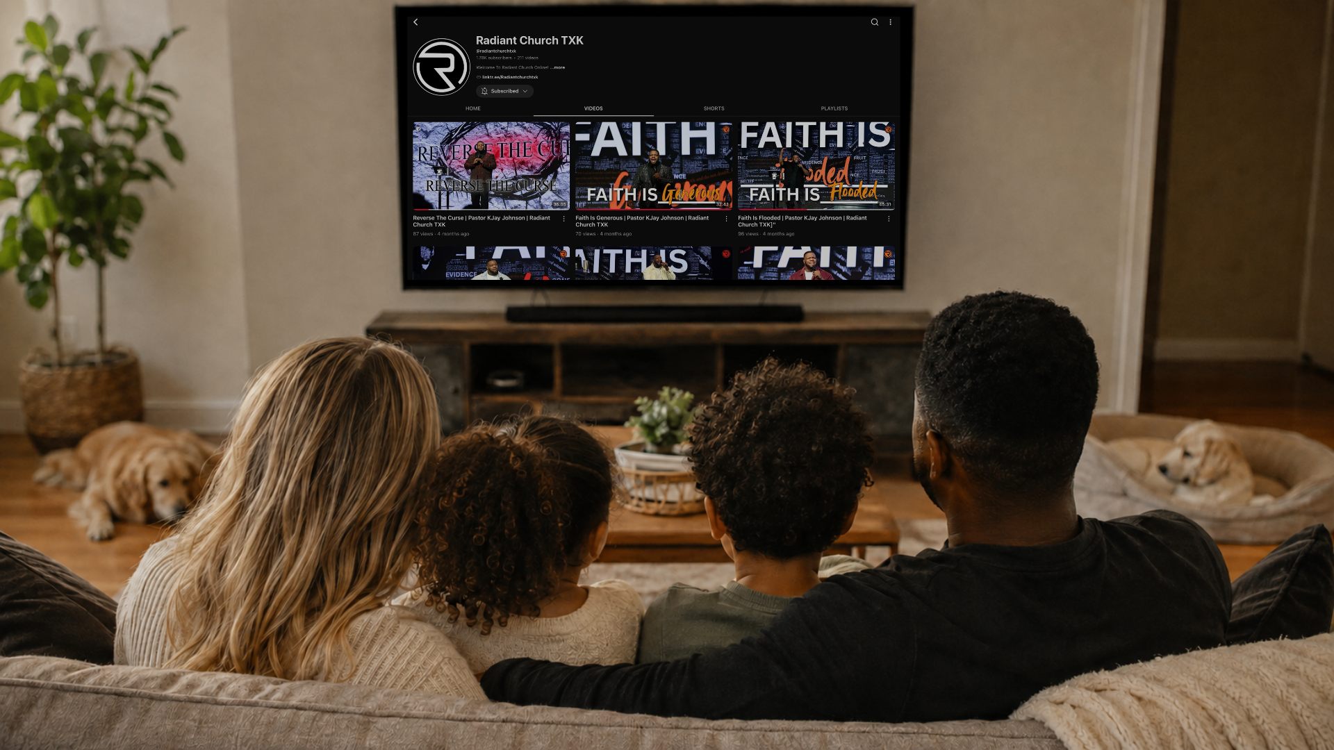Radiant Church online service