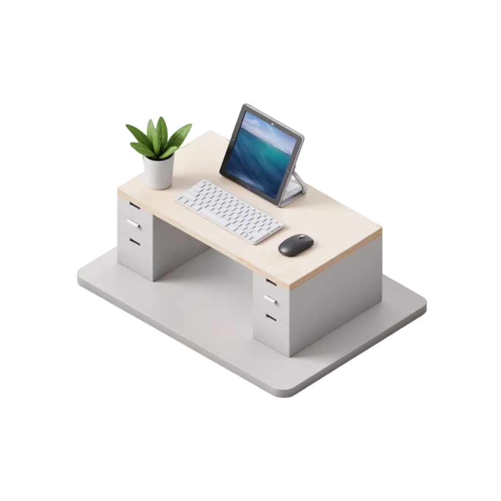 Office workspace desk