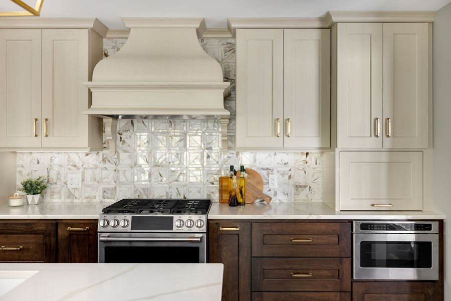 Island seating and pendants