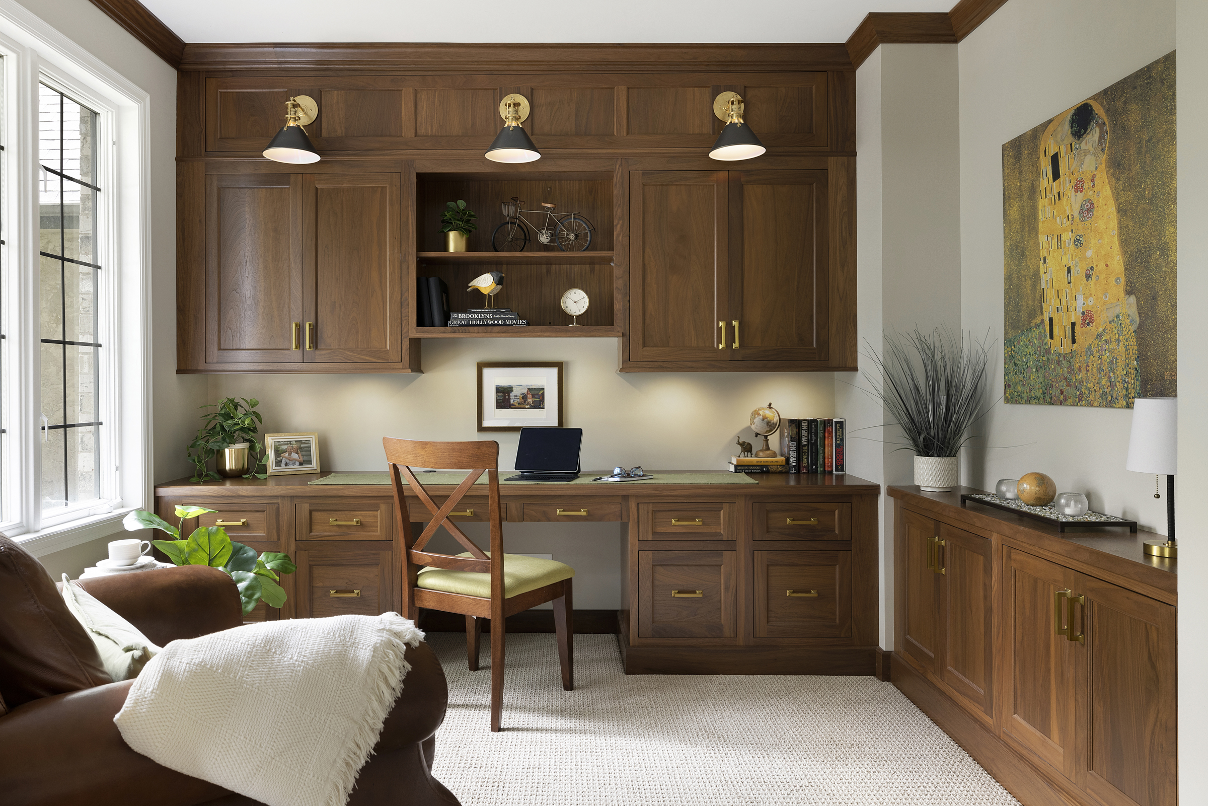 Coordinated material and finish selections