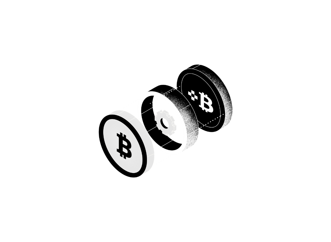 1:1 Bitcoin Peg of tBTC Image