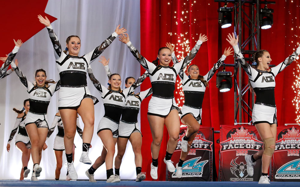 Canadian Cheer event athletes