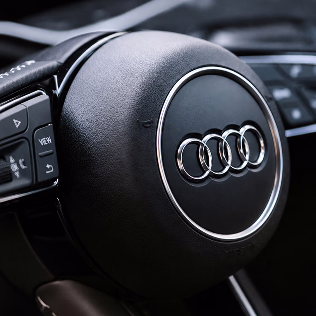 Audi car interior