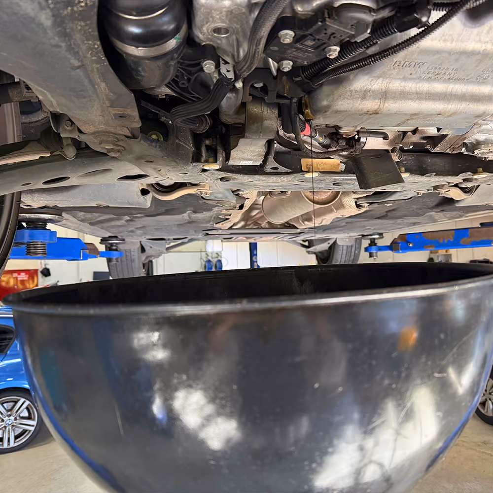 Engine oil and filter replacement