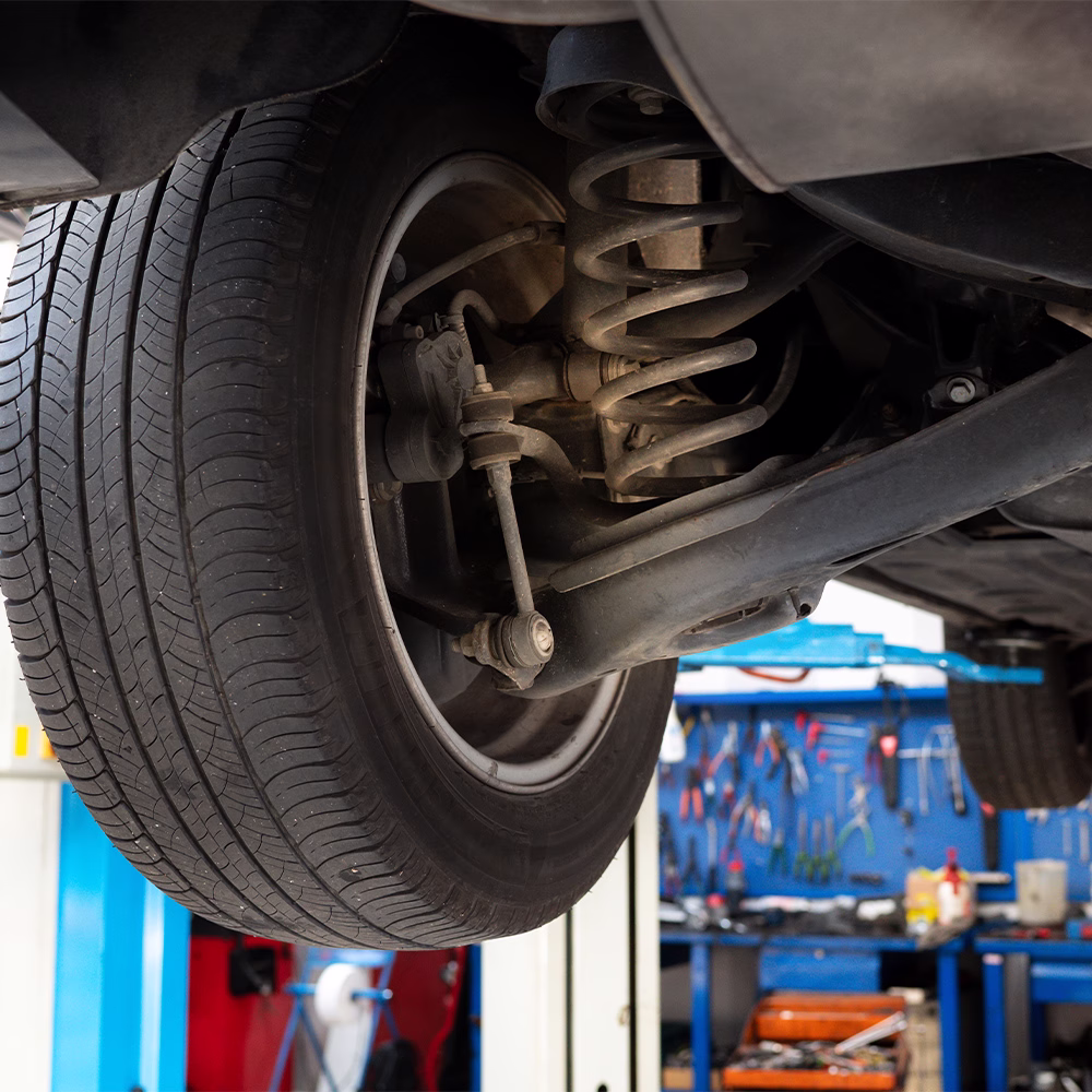 Suspension bushes inspection