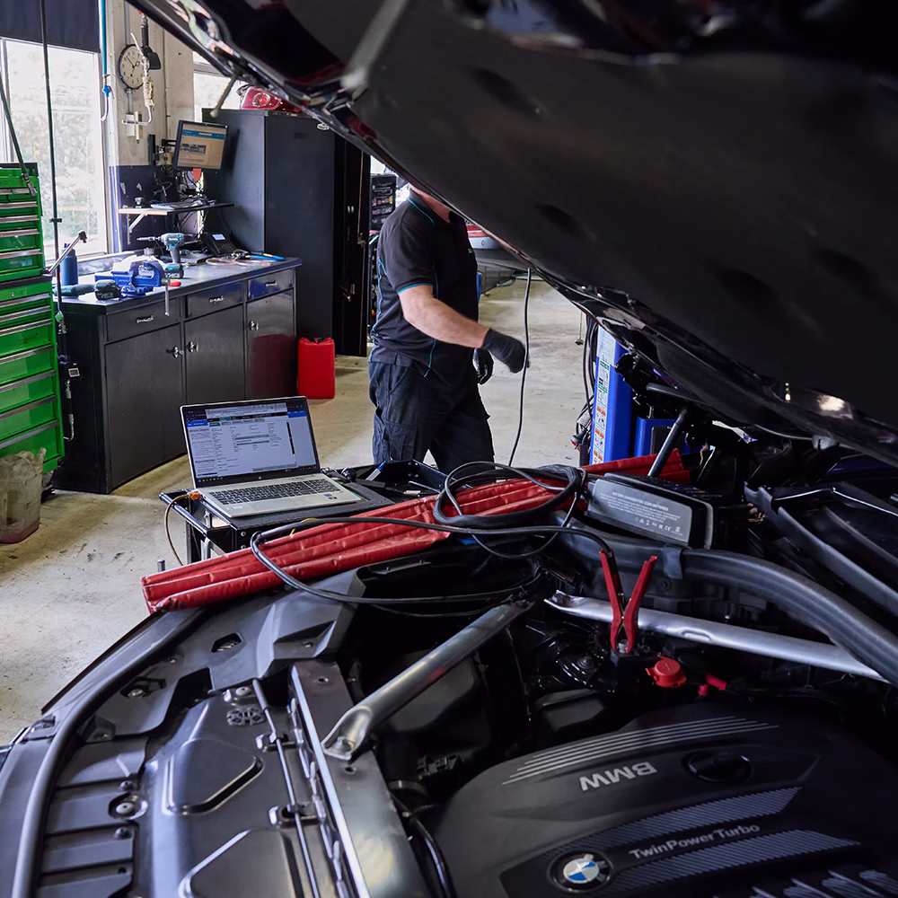 EV battery health check and electrical diagnostics
