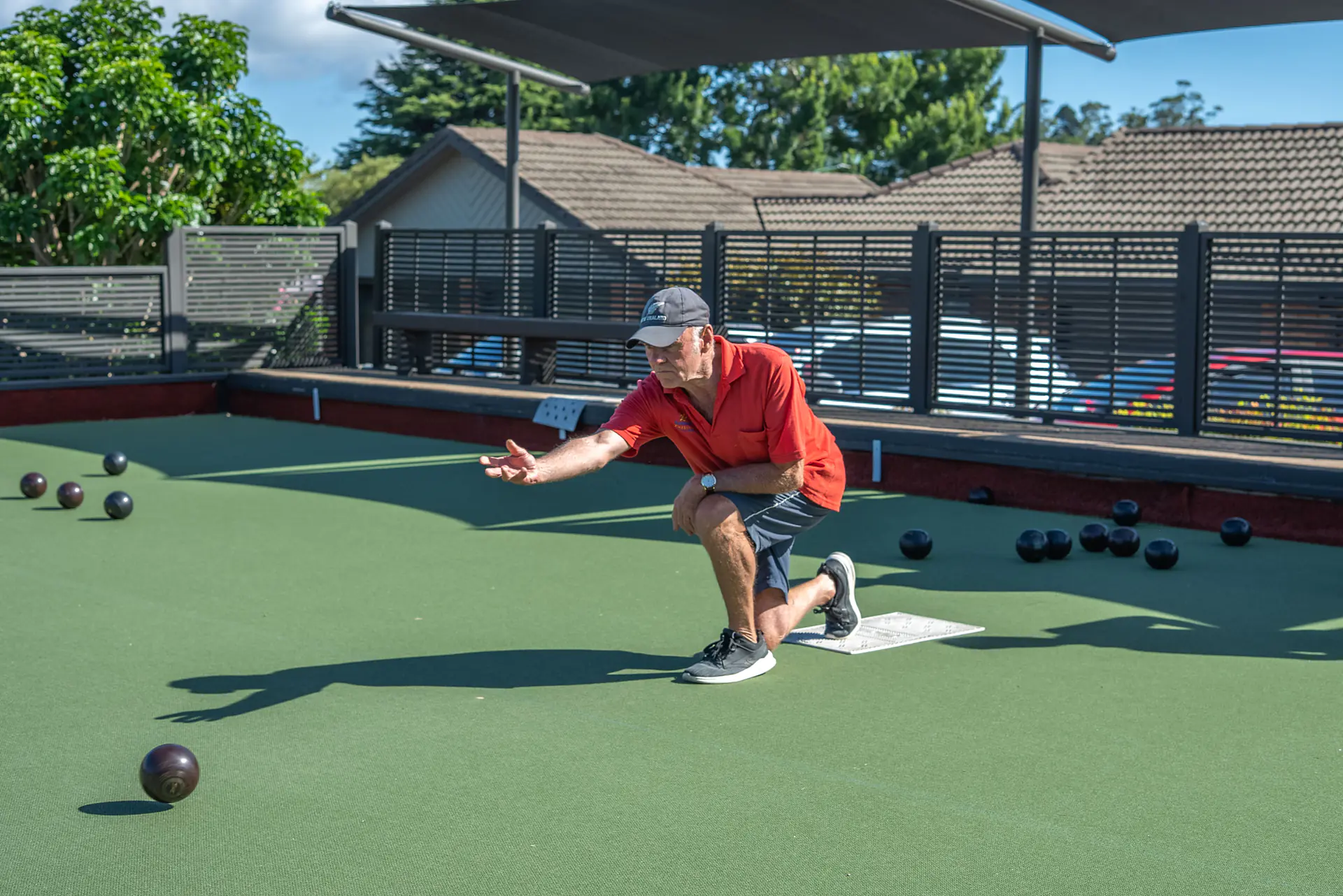 Friends having a drink on the deck at Omokoroa Country Club