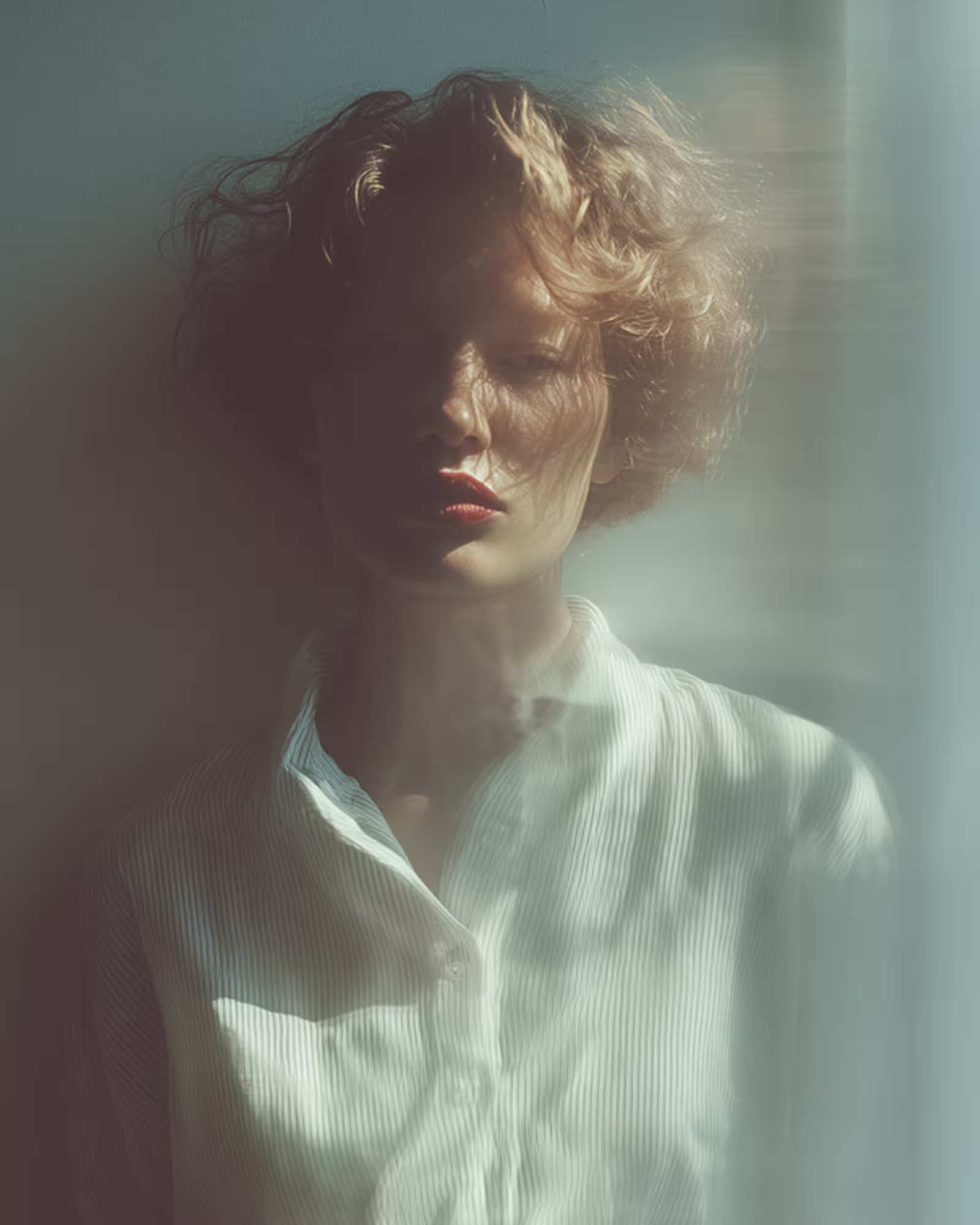 woman close up