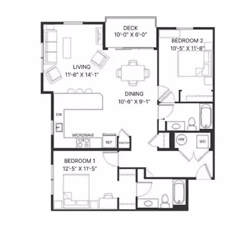 Peregrine floor plan