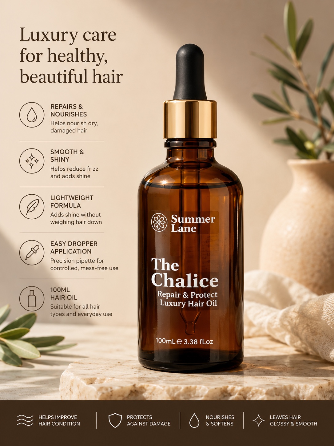 Summer Lane The Chalice hair oil