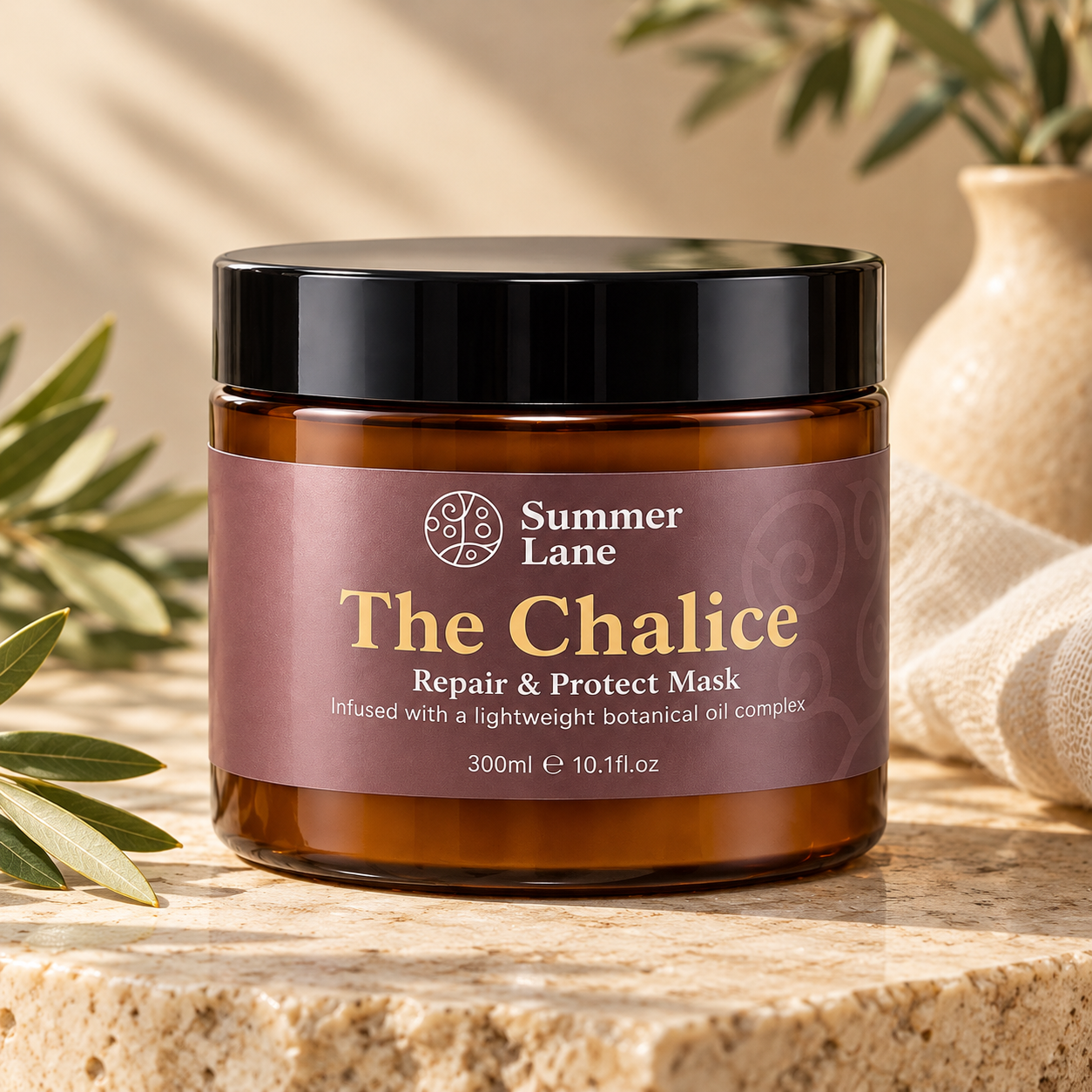 Summer Lane The Chalice lightweight hair mask