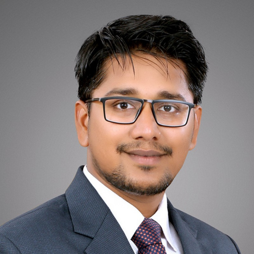 Portrait of Krishnaraj Narayanaswamy, Founder of HemoArt