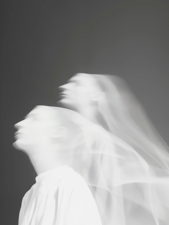 Abstract ethereal portrait
