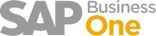 Logo for SAP Business One software.
