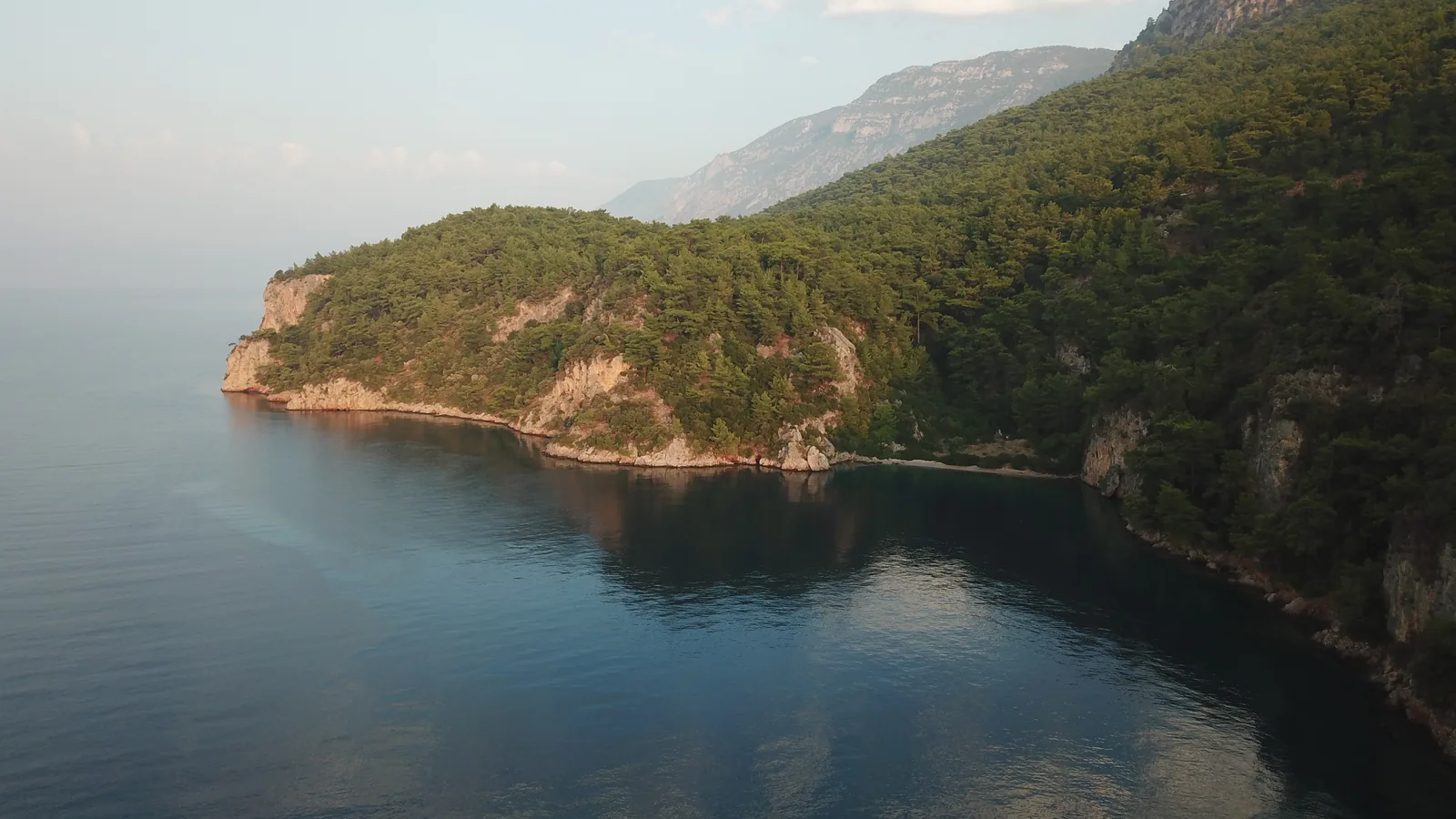 Gökova Bay coastline