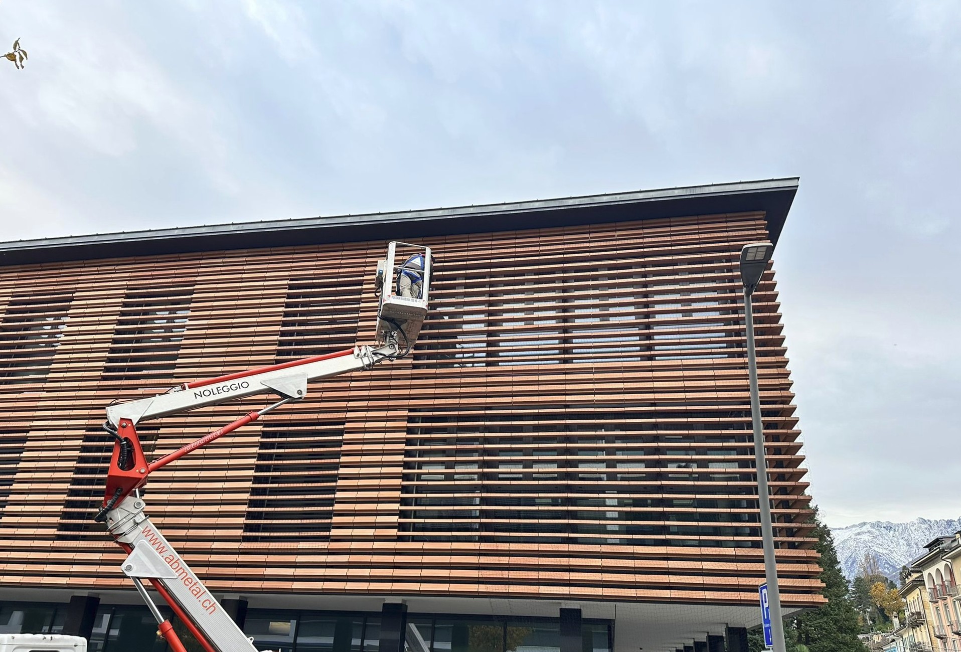 Intervento per l'allontanamento dei piccioni da un edificio