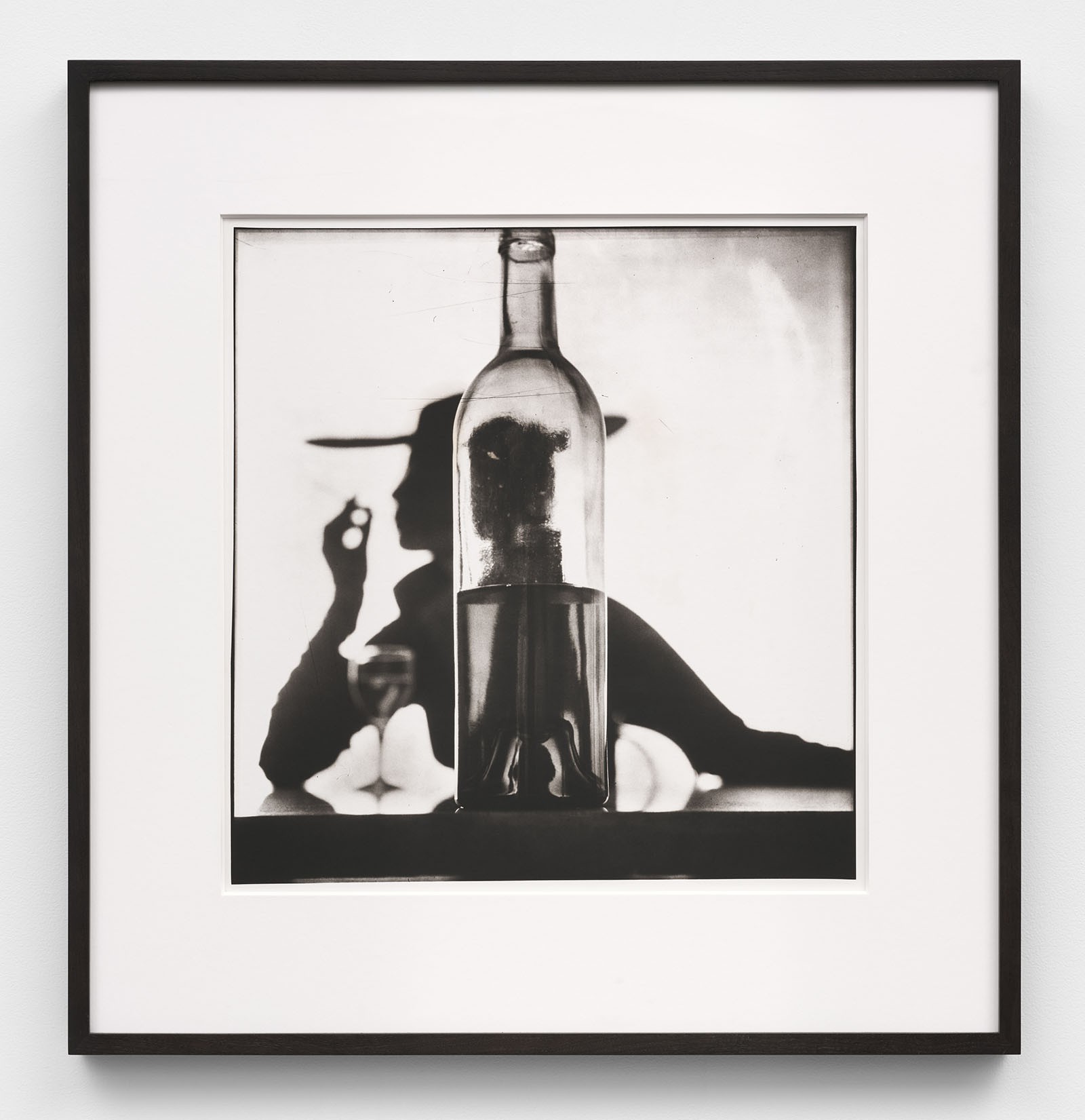 Irving Penn, Girl Behind Bottle (Jean Patchett), New York, 1949