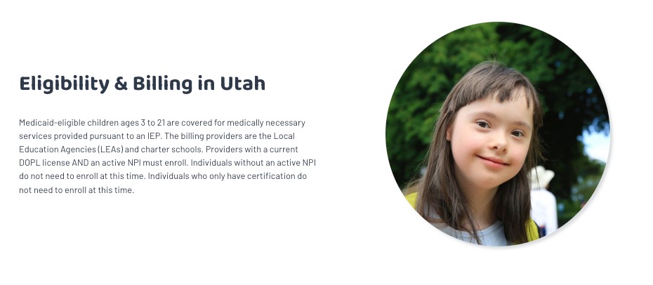 Utah Medicaid Billing Example