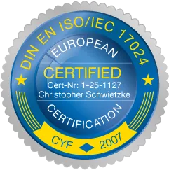 Zertifizierung DIN EN ISO/IEC 17024 – European Certification