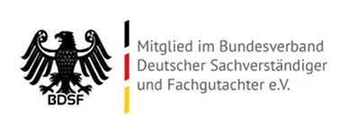 Mitglied im Bundesverband Deutscher Sachverständiger und Fachgutachter e.V.