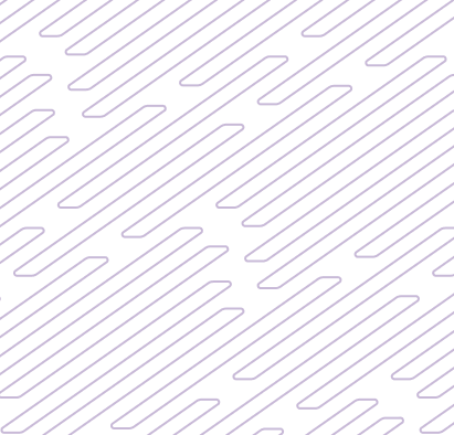 Abstract purple diagonal lines and shapes on a black background forming a modern geometric pattern.