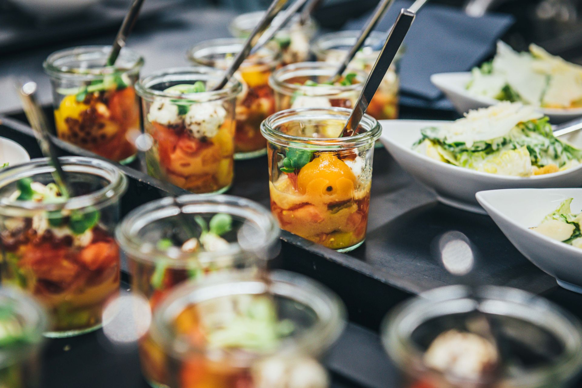nachhaltiges dinner event