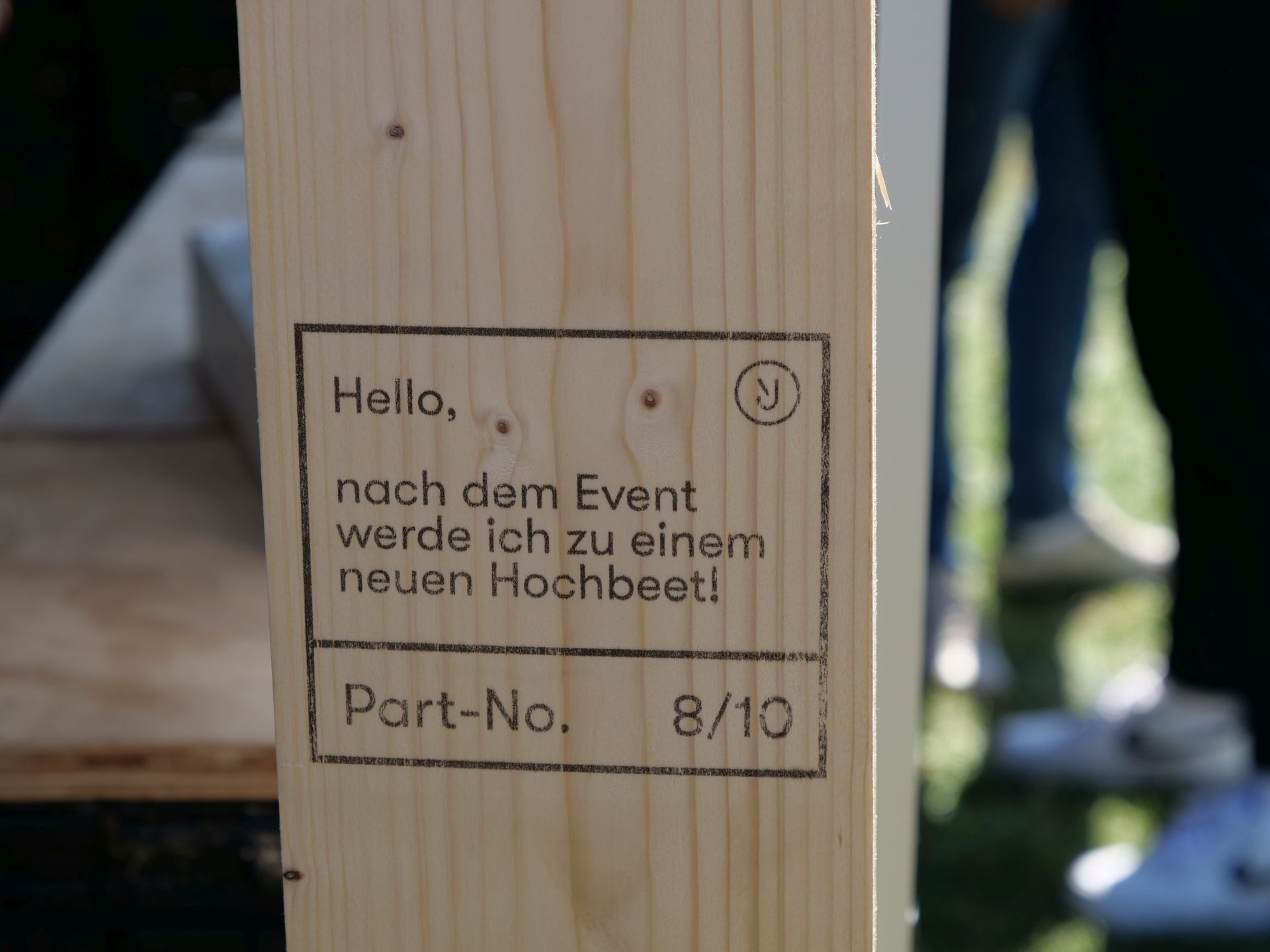 Nachhaltiges Outdoor Event