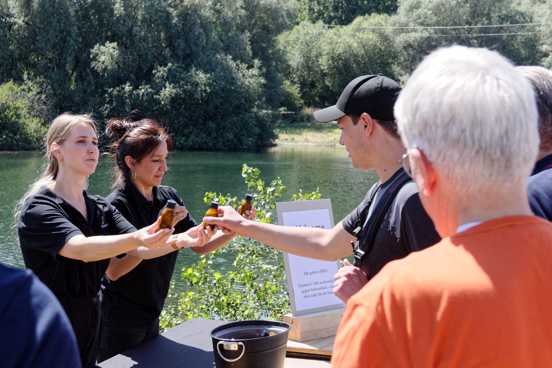 Nachhaltiges Outdoor Event