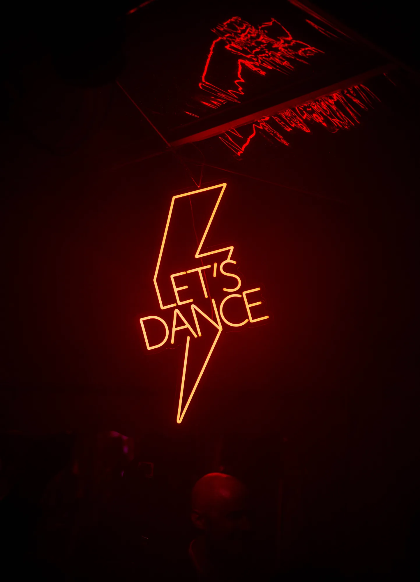 “Let’s Dance” neon sign