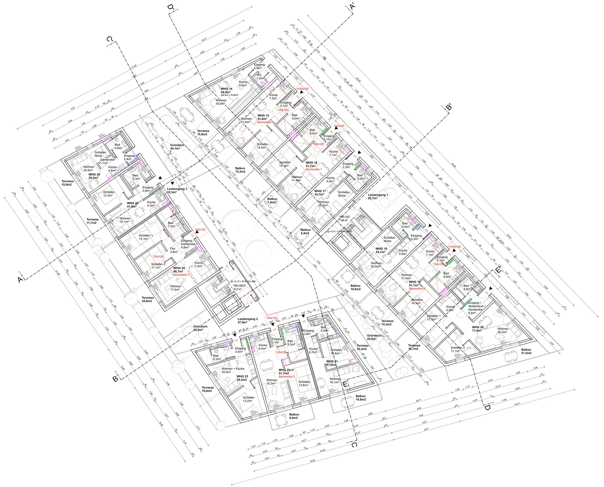 TRAU - Neubau eines Mehrfamilienhauses in Traunstein